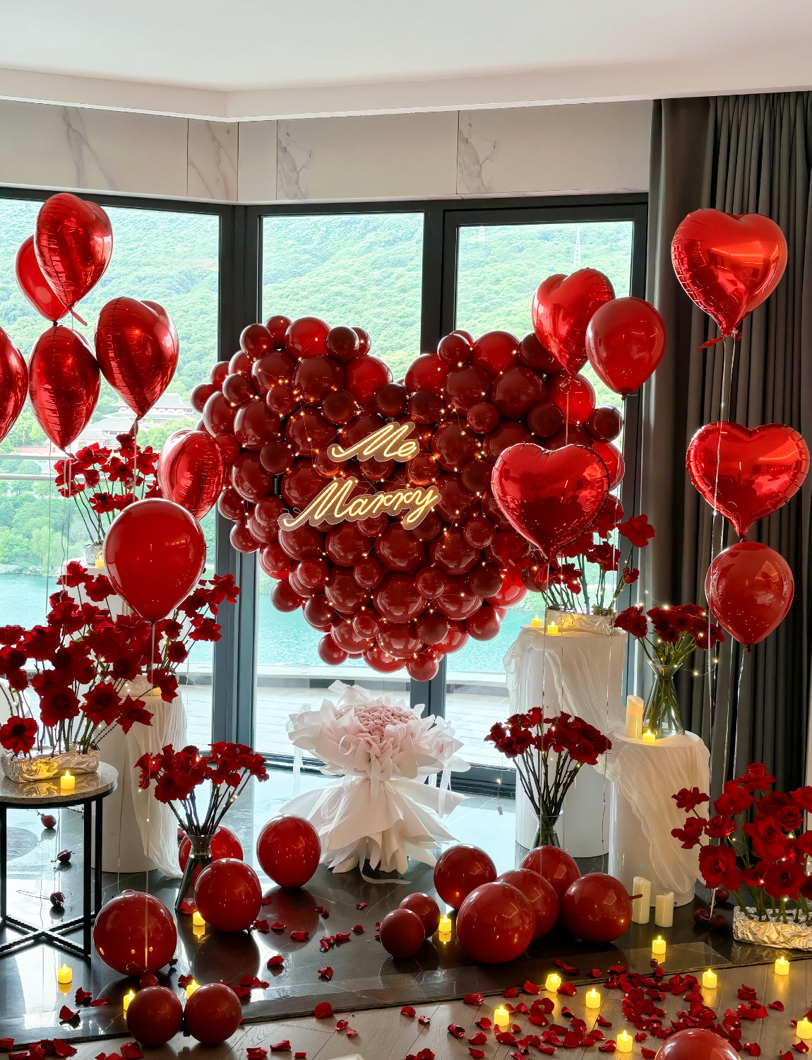 Red Balloons 12 Inch –24pcs Latex Party Balloons for Birthday, Baby Shower, Chirstmas, DIY Party Decorations, Perfect for Small Gatherings, Dorms, Budget Events