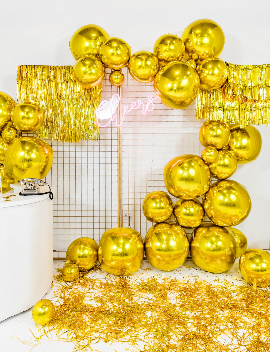 Haolongfa Gold Foil Balloons, 14 Pcs Gold Mylar Balloons for Gold Party Decorations, 22/18/10 Inch Large Gold Balloons for Birthday, Engagement, Graduations Balloons for Graduations Decorations 2025