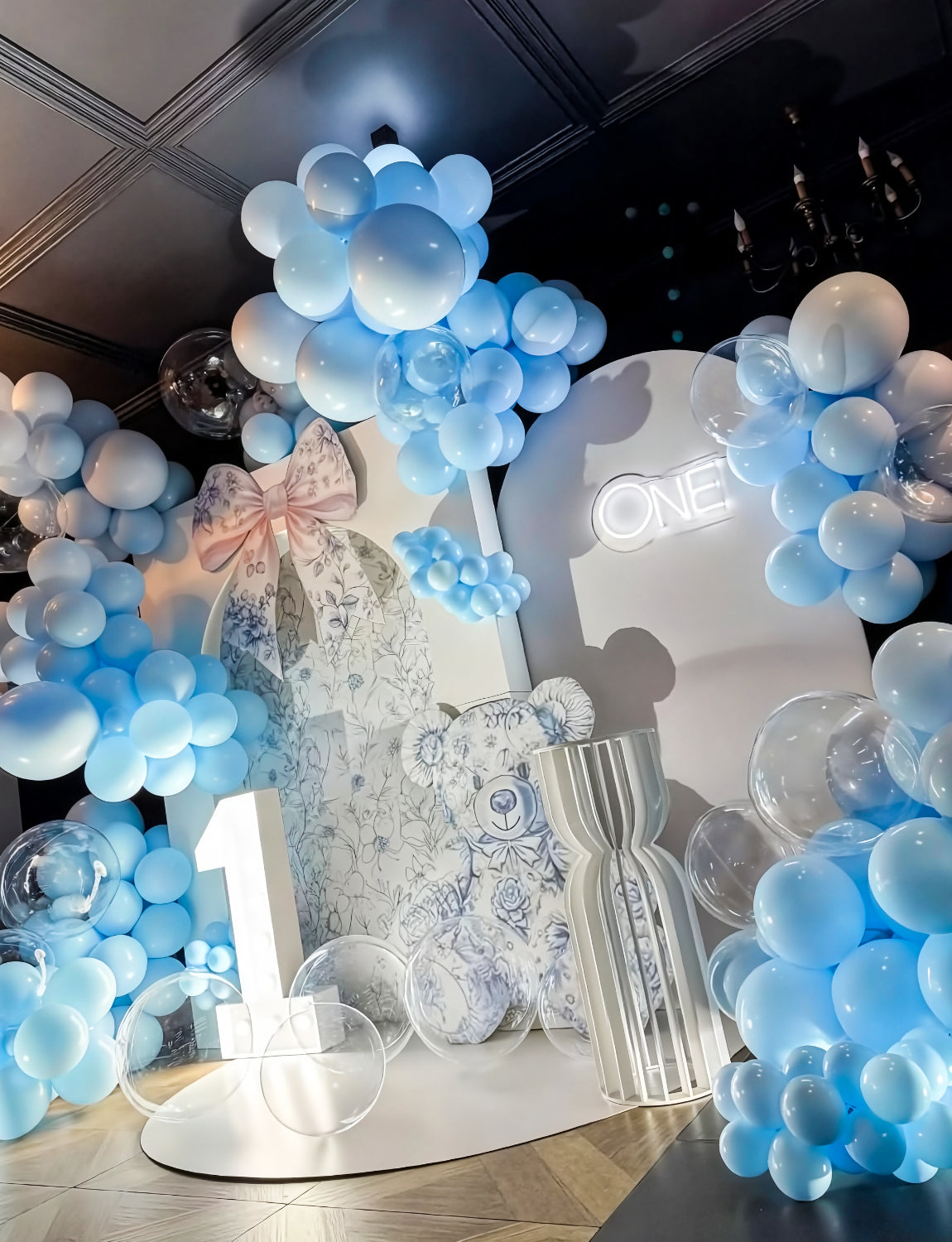 Light Blue Balloons 12 Inch – 24pcs Pastel Blue Latex Balloons for Baby Shower, Ocean Theme Party, Birthday, DIY Party Decor,Perfect for Small Gatherings, Dorms, Budget Events
