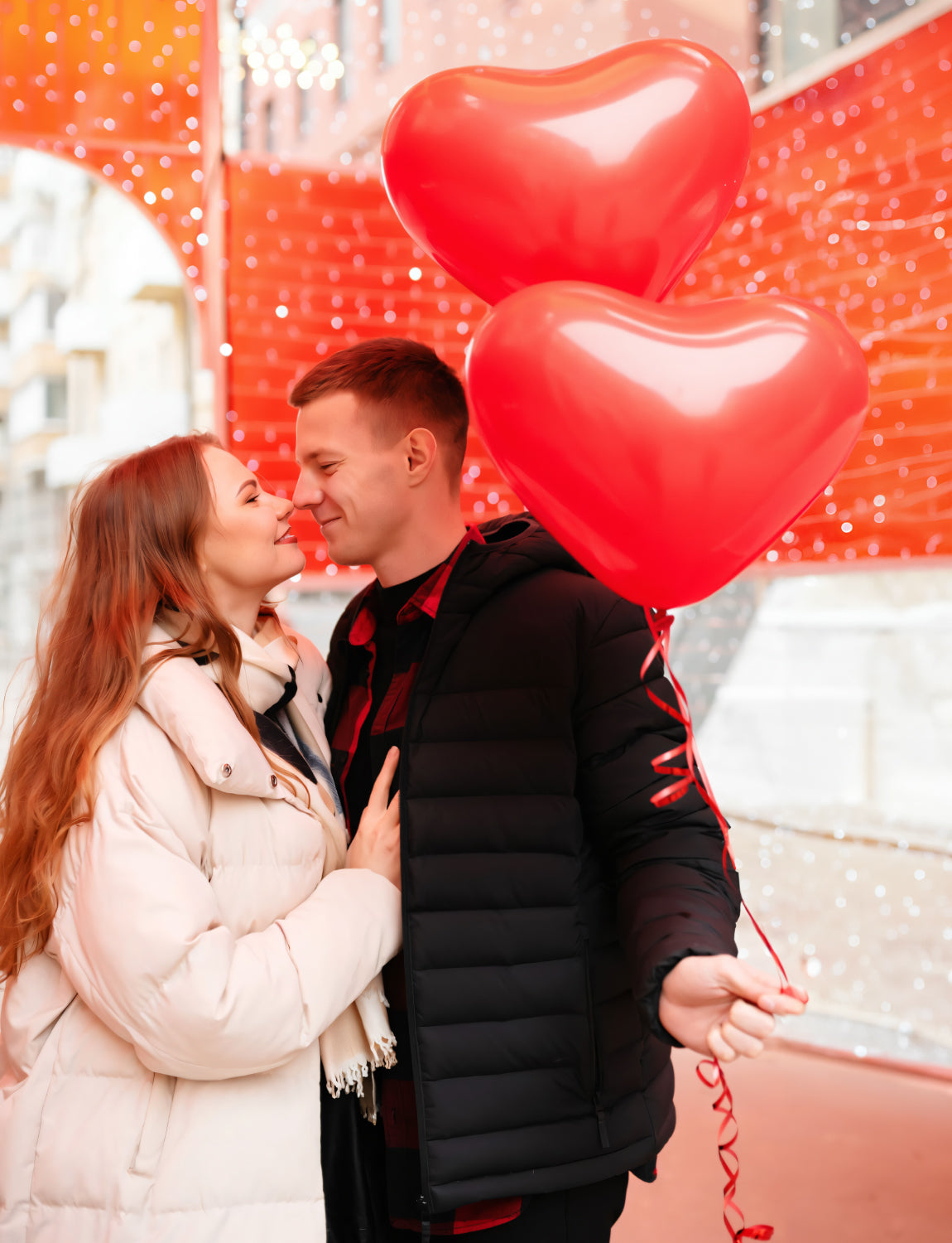 Haolongfa Red Heart Balloons, 50 Pcs 12 Inch Heart Shaped Balloons, Red Latex Balloon, Romantic Valentines Balloons for Birthday Party Wedding Engagement Party Baby Shower Valentine Day Decorations