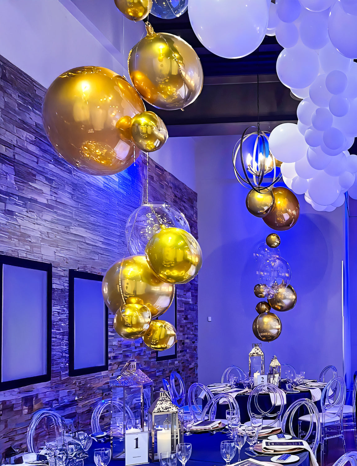 Haolongfa Gold Foil Balloons, 14 Pcs Gold Mylar Balloons for Gold Party Decorations, 22/18/10 Inch Large Gold Balloons for Birthday, Engagement, Graduations Balloons for Graduations Decorations 2025