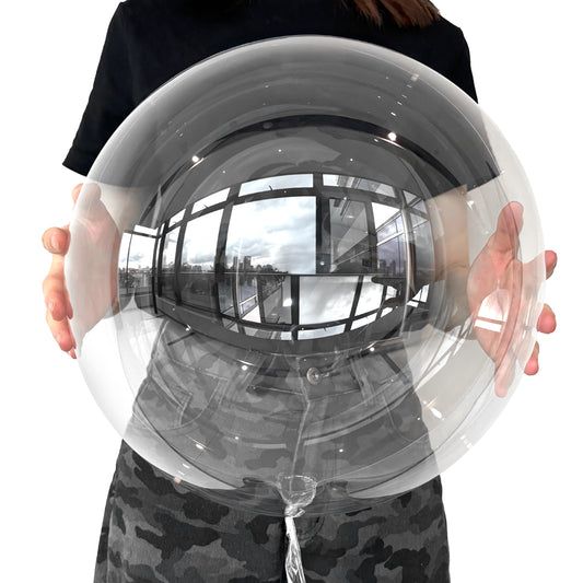 Bobo Balloons 24 Inch – Clear Bubble Balloon for Stuffing, 25 Pcs Transparent Balloons for DIY Party Decor, Birthday, Wedding, Baby Shower, Grad, Anniversary, Indoor Outdoor Celebration