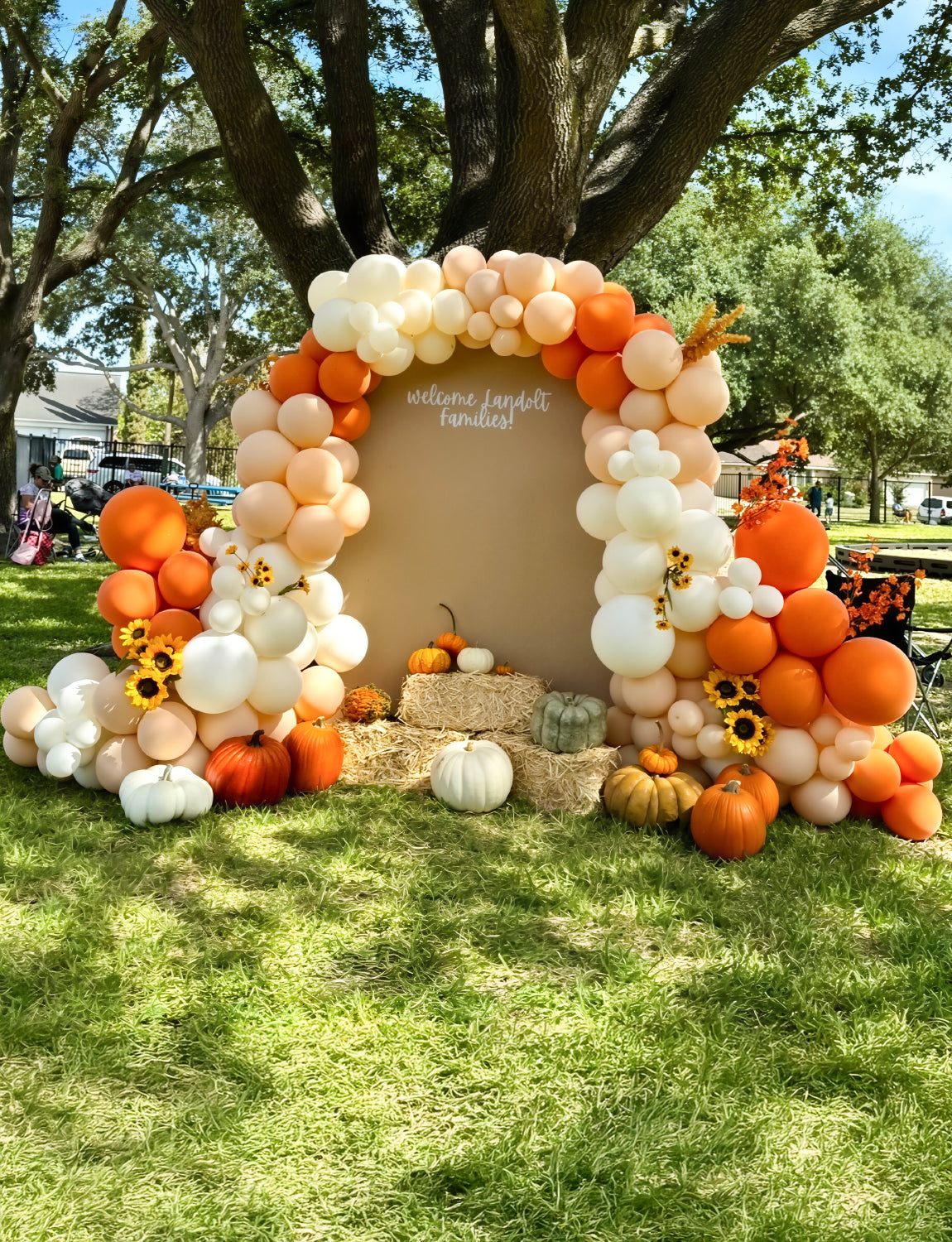Fall Thanksgiving Balloon Arch Garland Kit – 143Pcs Sand Burnt Orange Gold Latex Balloons for Fall Wedding, Harvest, Autumn Birthday, Little Pumpkin Baby Shower, Thanksgiving Party Decor